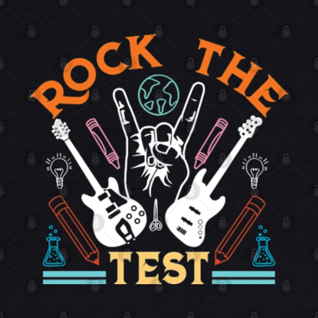 Rock The Test Guitar Teacher Test Day by RiseInspired